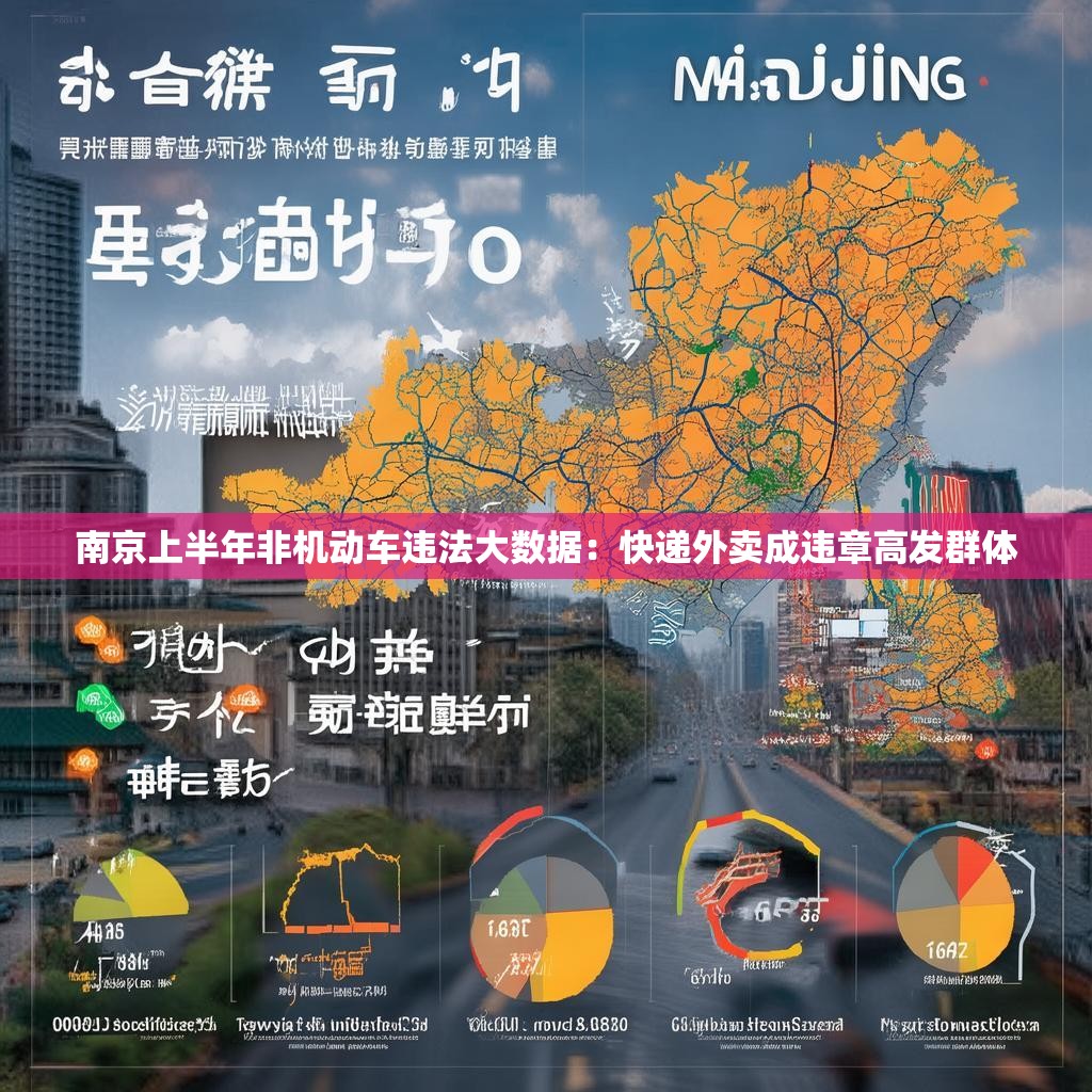 南京上半年非机动车违法大数据：快递外卖成违章高发群体