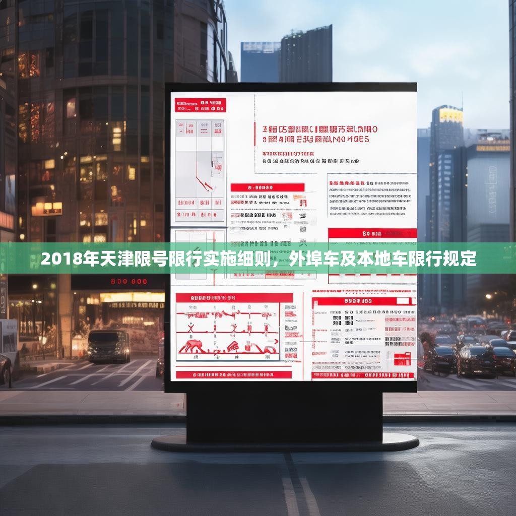 2018年天津限号限行实施细则，外埠车及本地车限行规定