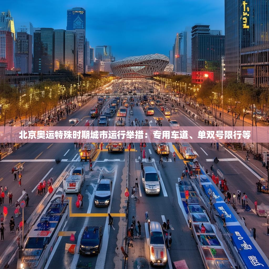 北京奥运特殊时期城市运行举措：专用车道、单双号限行等