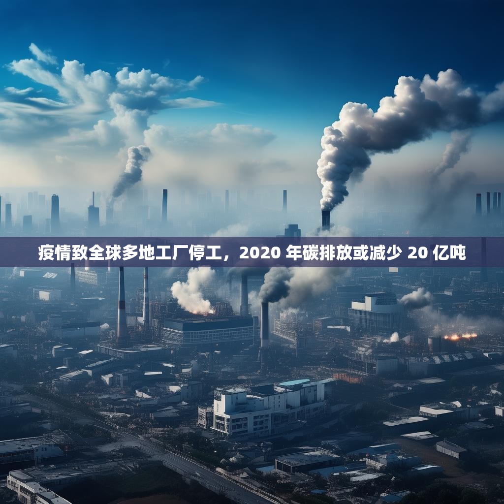 疫情致全球多地工厂停工，2020 年碳排放或减少 20 亿吨