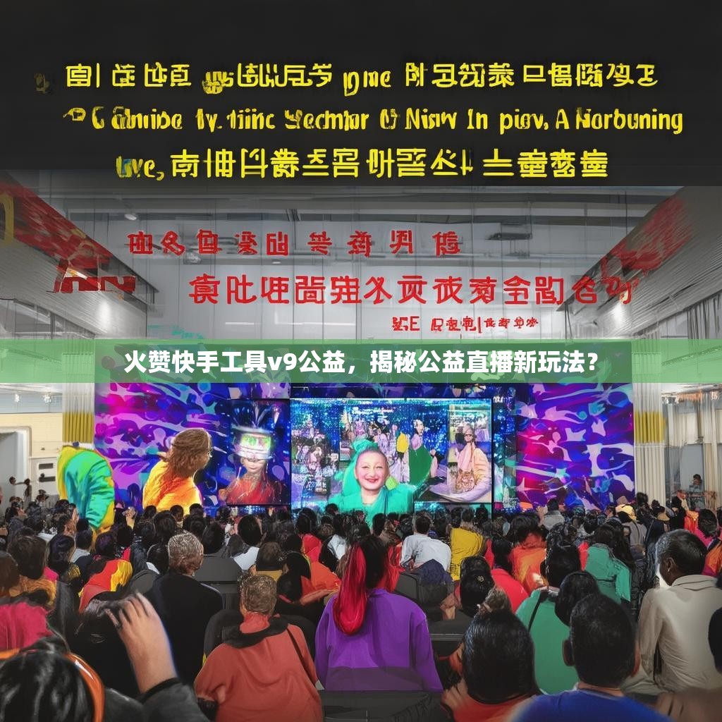 火赞快手工具v9公益,揭秘公益直播新玩法?