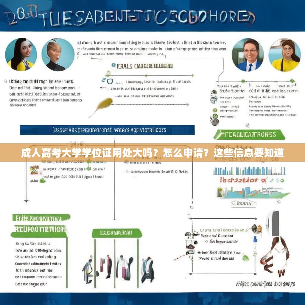 成人高考大学学位证用处大吗？怎么申请？这些信息要知道