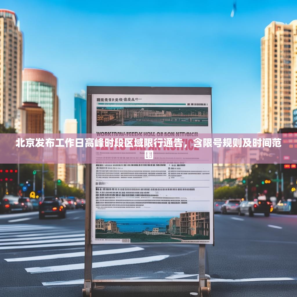 北京发布工作日高峰时段区域限行通告，含限号规则及时间范围