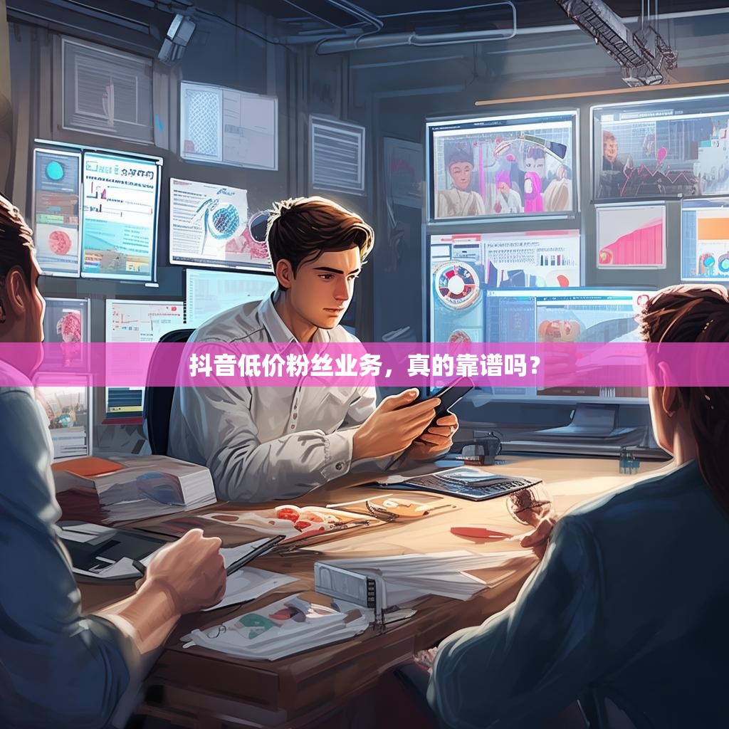 抖音低价粉丝业务，真的靠谱吗？