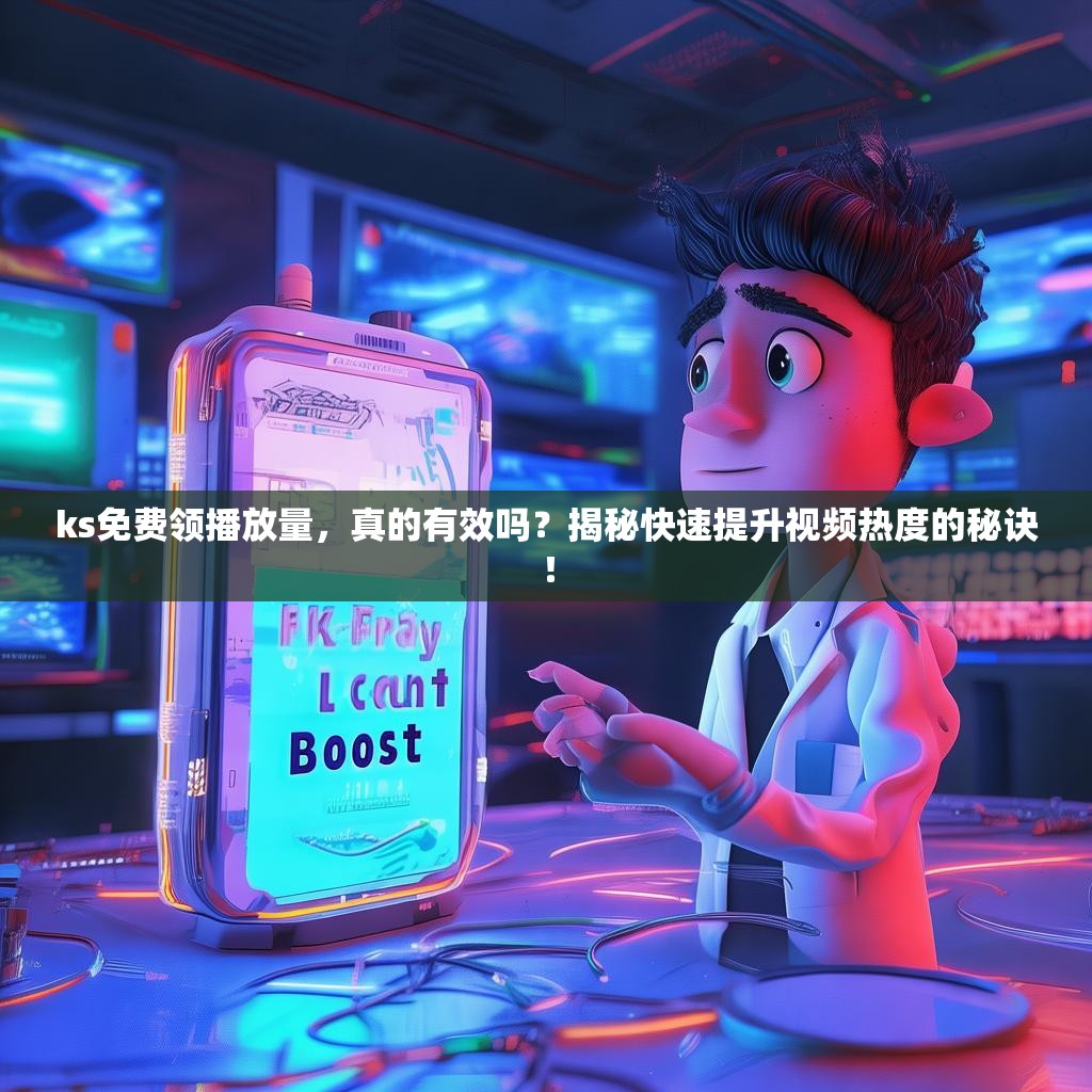 ks免费领播放量，真的有效吗？揭秘快速提升视频热度的秘诀！