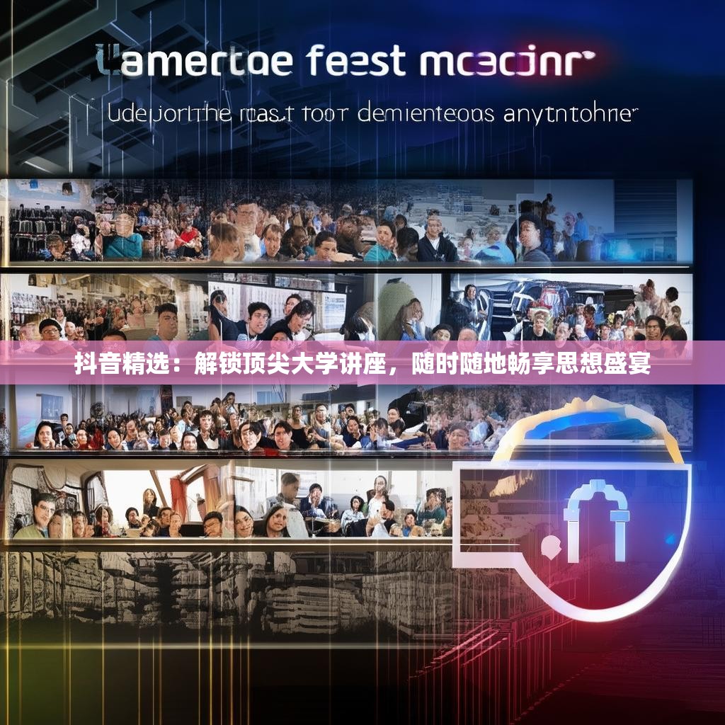 抖音精选:解锁顶尖大学讲座,随时随地畅享思想盛宴