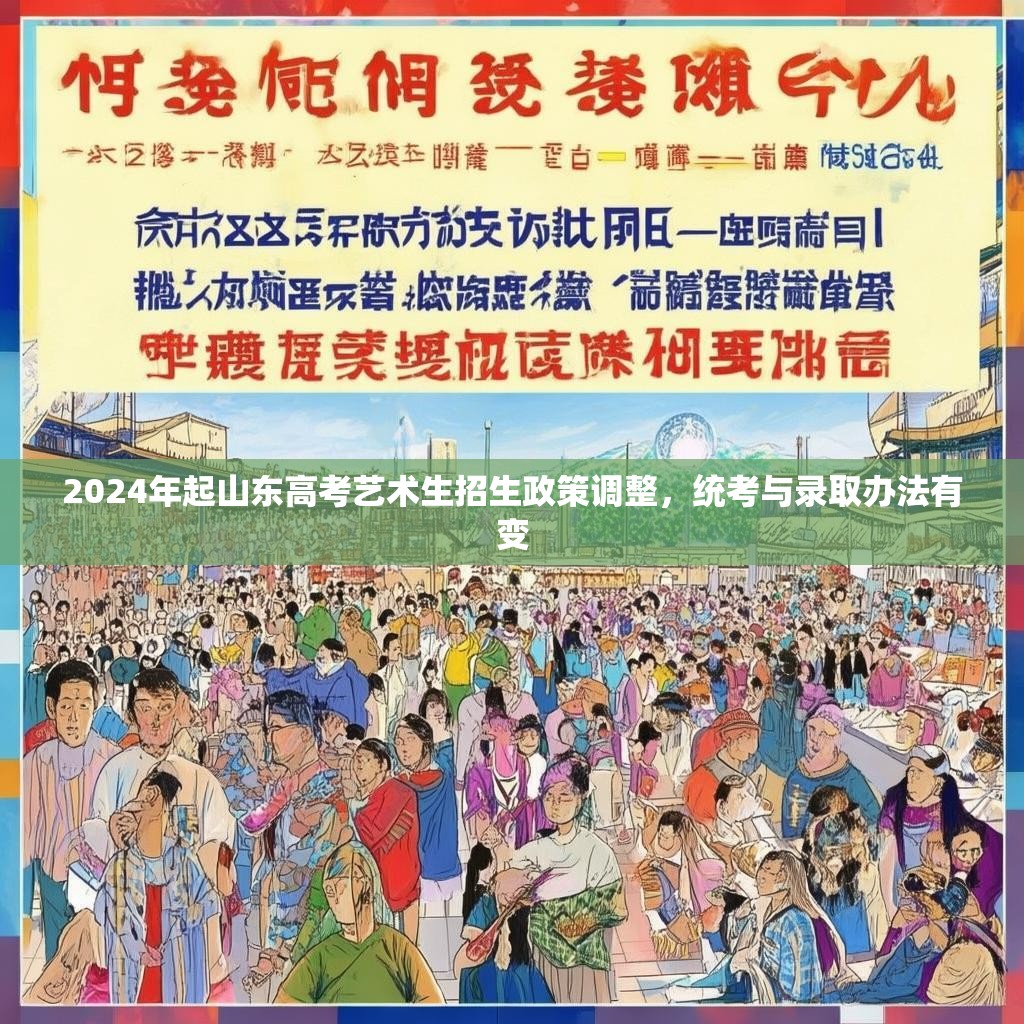 2024年起山东高考艺术生招生政策调整,统考与录取办法有变