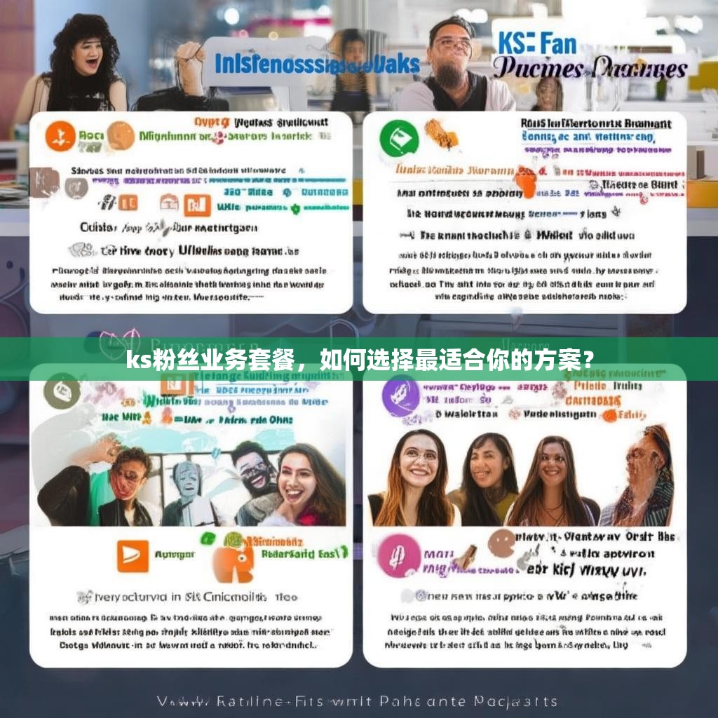 ks粉丝业务套餐,如何选择最适合你的方案?