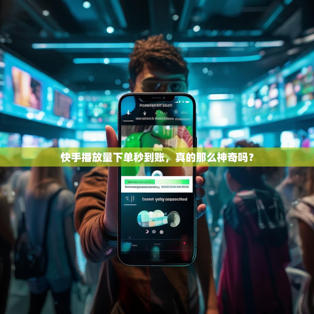 快手播放量下单秒到账,真的那么神奇吗?
