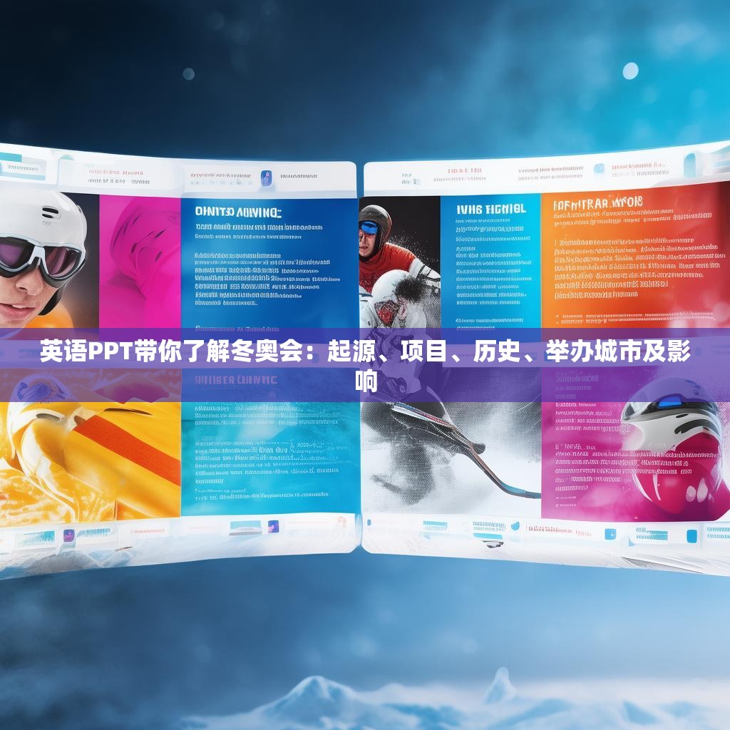 英语PPT带你了解冬奥会：起源、项目、历史、举办城市及影响