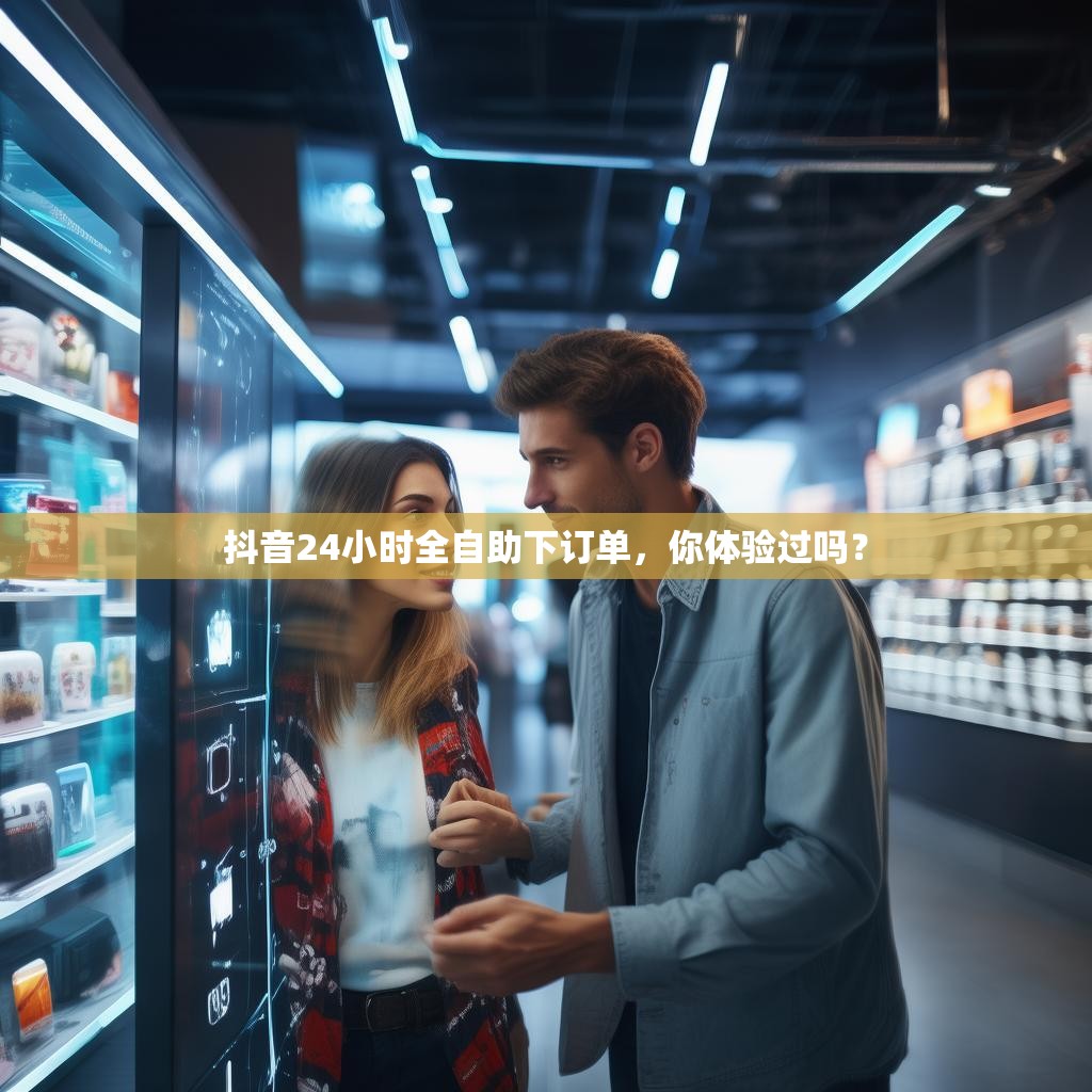 抖音24小时全自助下订单，你体验过吗？