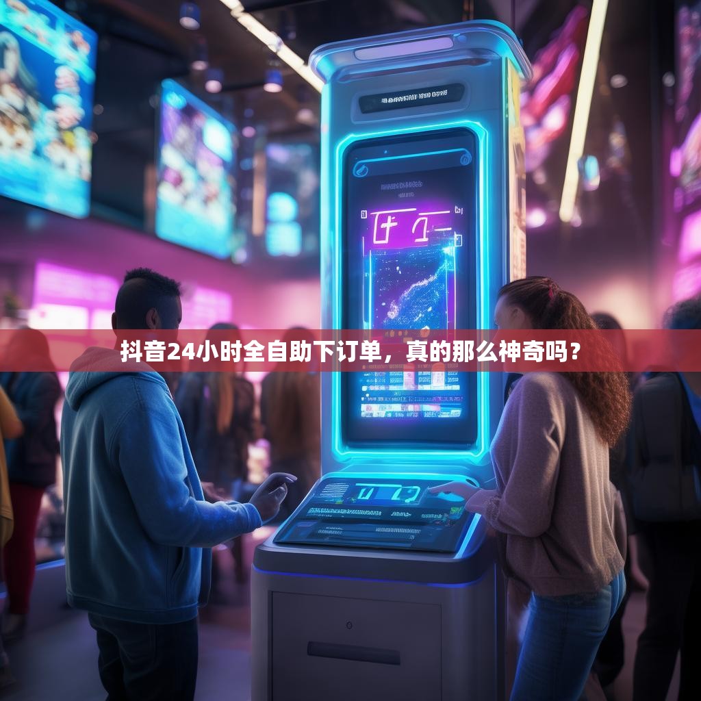 抖音24小时全自助下订单,真的那么神奇吗?