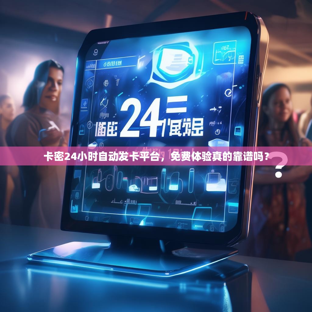 卡密24小时自动发卡平台,免费体验真的靠谱吗?