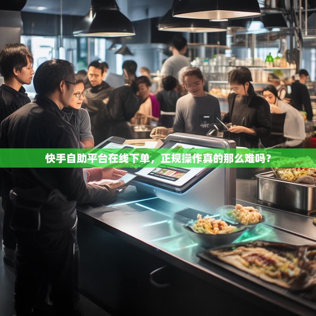 快手自助平台在线下单,正规操作真的那么难吗?