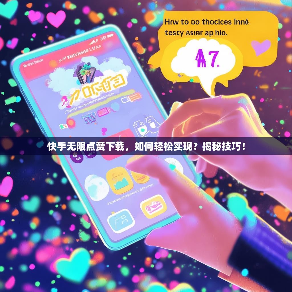 快手无限点赞下载，如何轻松实现？揭秘技巧！