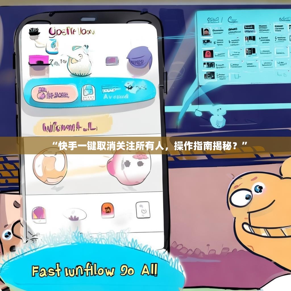 “快手一键取消关注所有人，操作指南揭秘？”