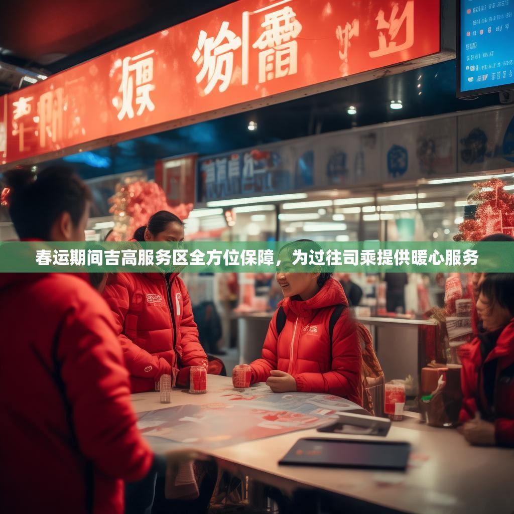 春运期间吉高服务区全方位保障，为过往司乘提供暖心服务