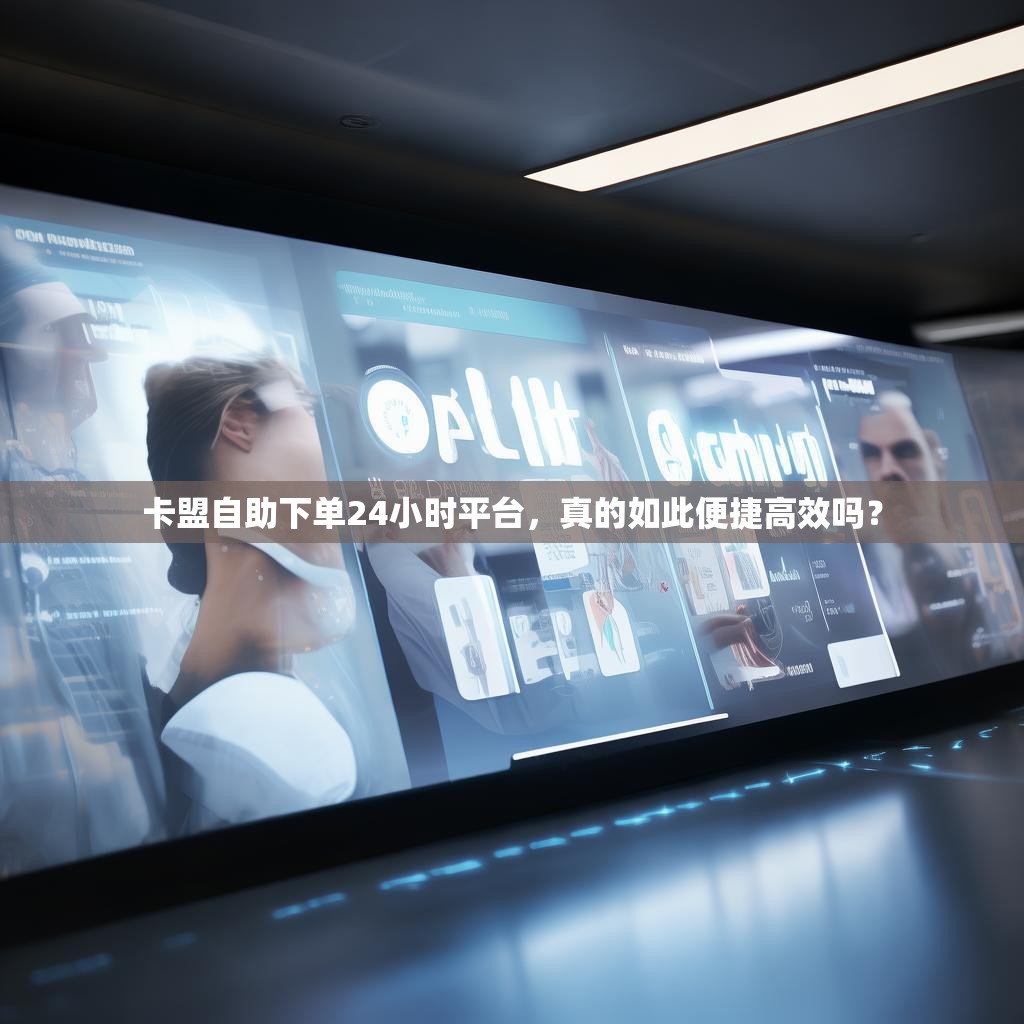 卡盟自助下单24小时平台，真的如此便捷高效吗？
