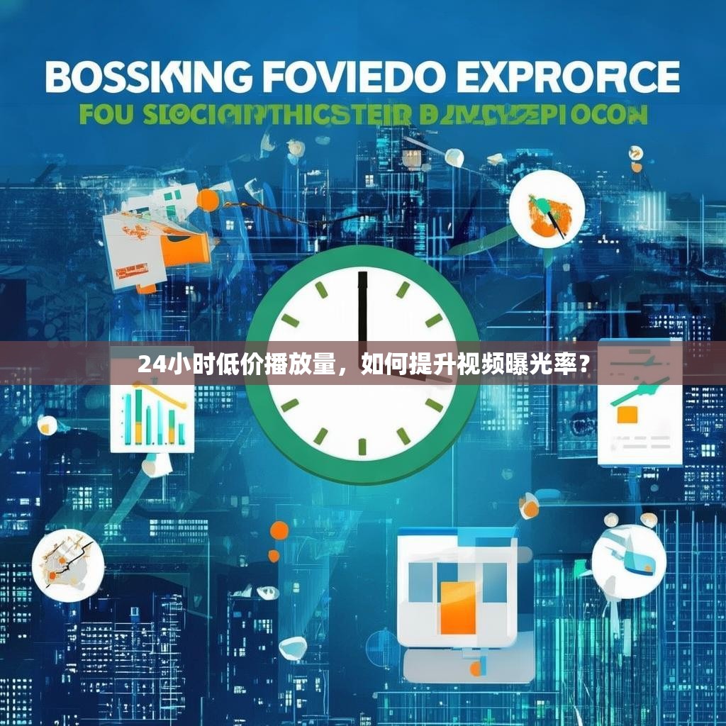 24小时低价播放量，如何提升视频曝光率？
