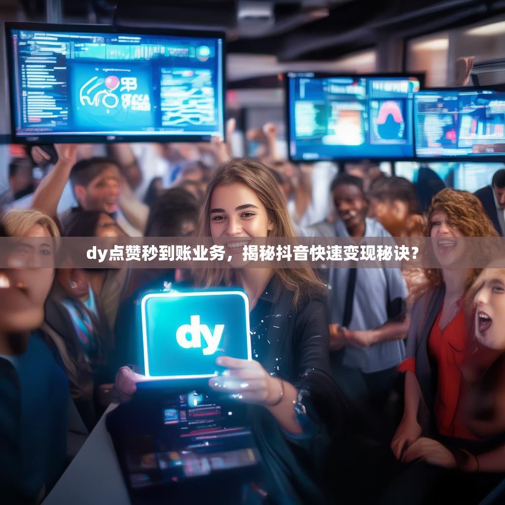 dy点赞秒到账业务，揭秘抖音快速变现秘诀？