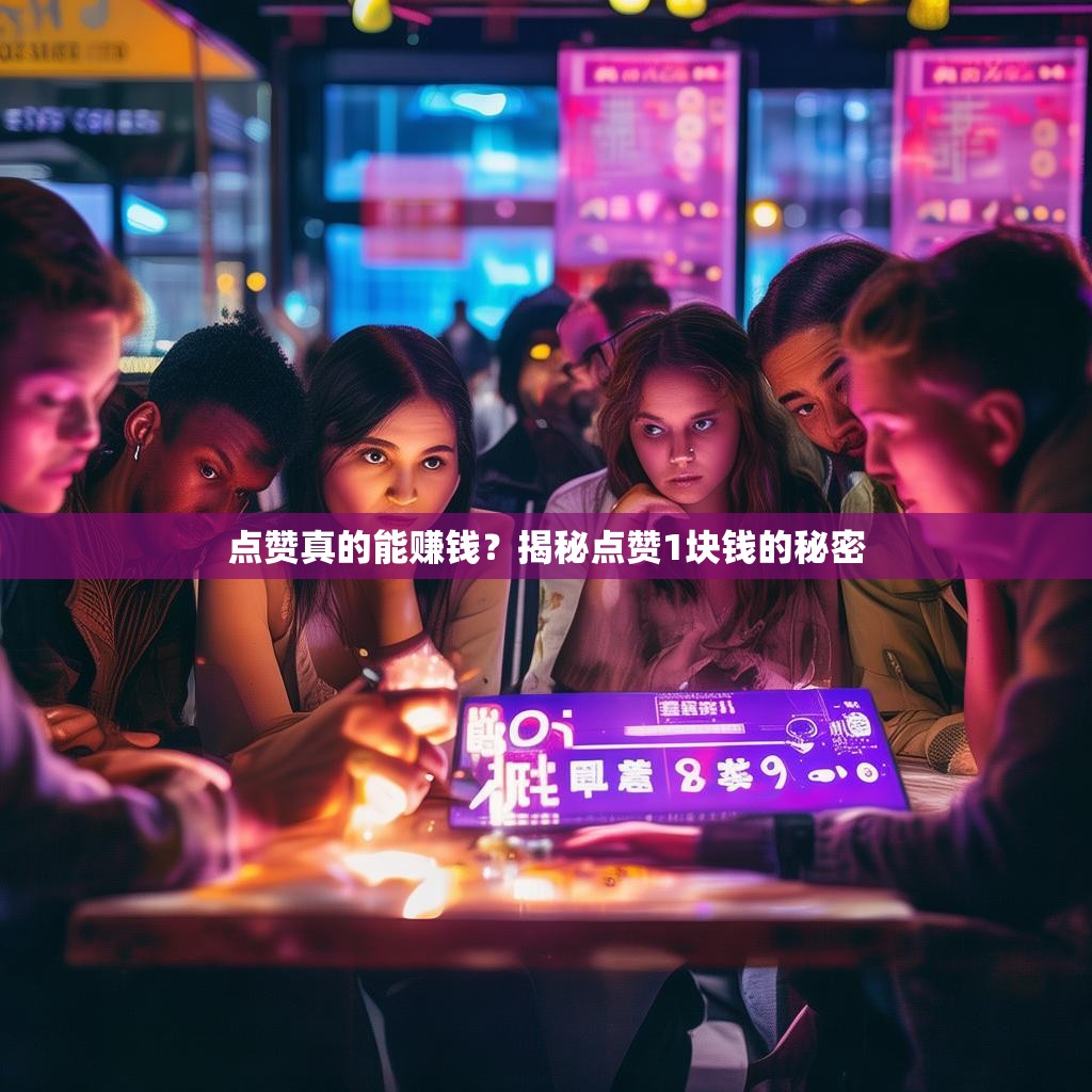 点赞真的能赚钱?揭秘点赞1块钱的秘密