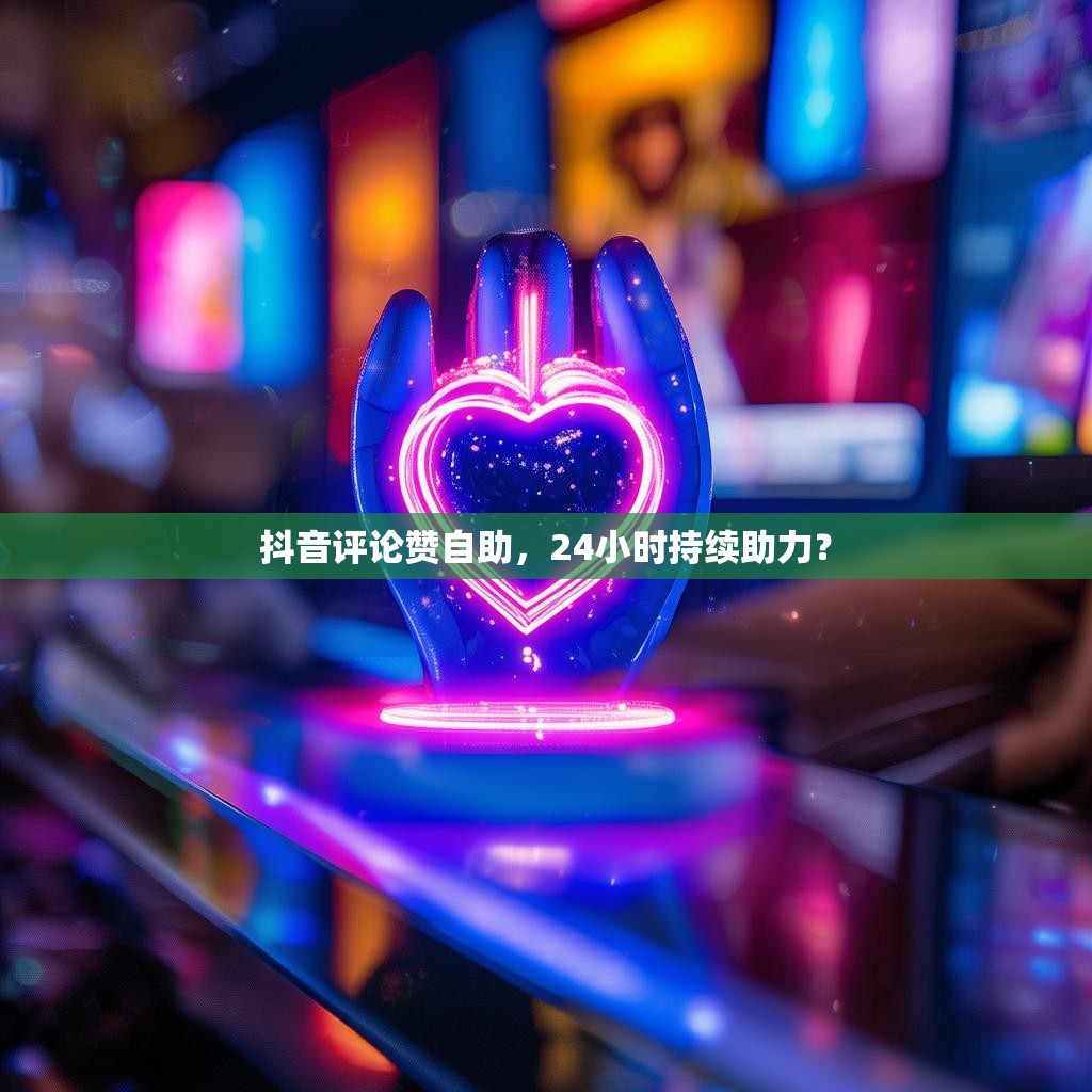 抖音评论赞自助,24小时持续助力?