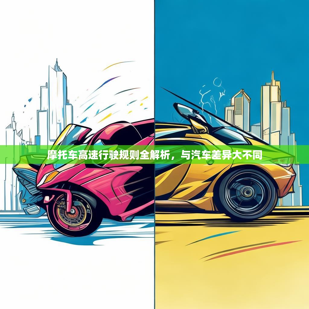 摩托车高速行驶规则全解析，与汽车差异大不同