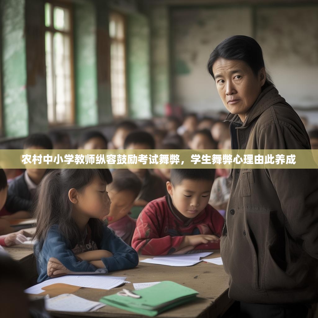 农村中小学教师纵容鼓励考试舞弊，学生舞弊心理由此养成