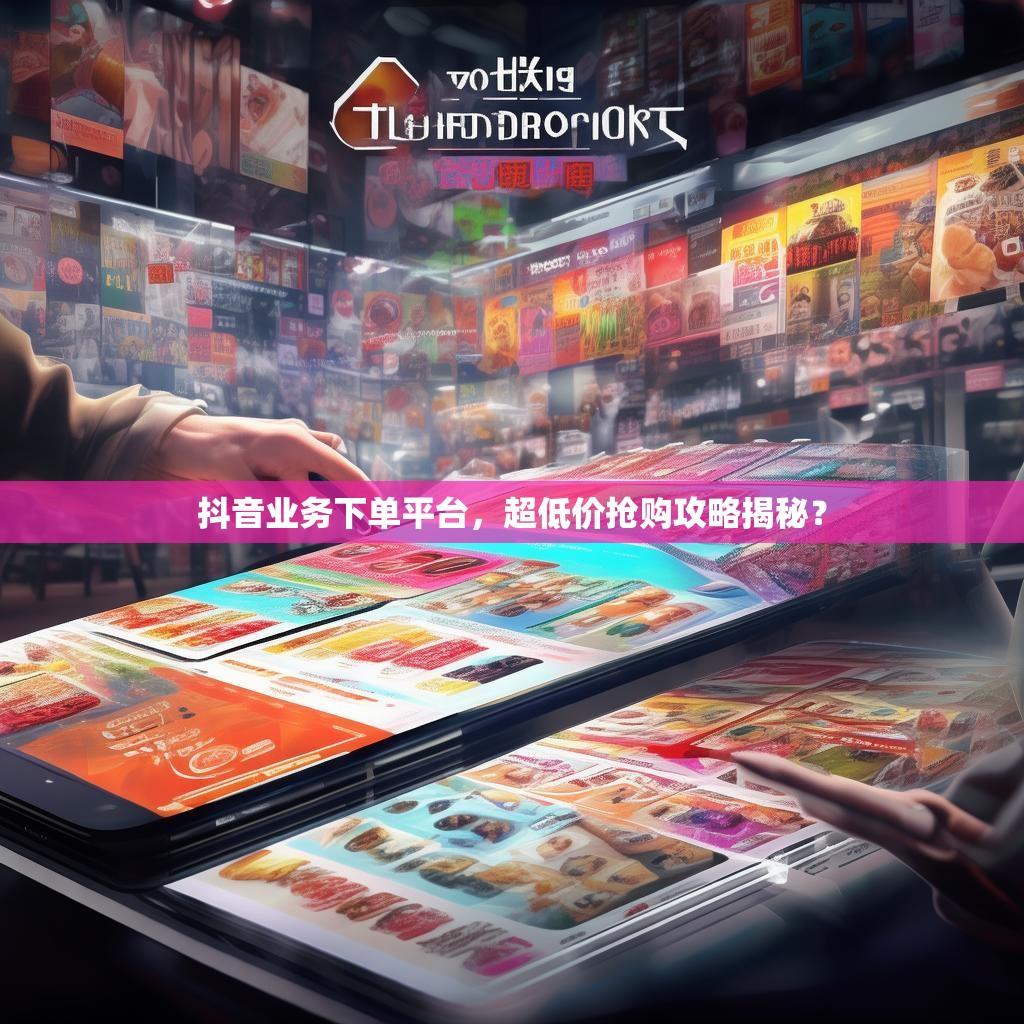 抖音业务下单平台，超低价抢购攻略揭秘？