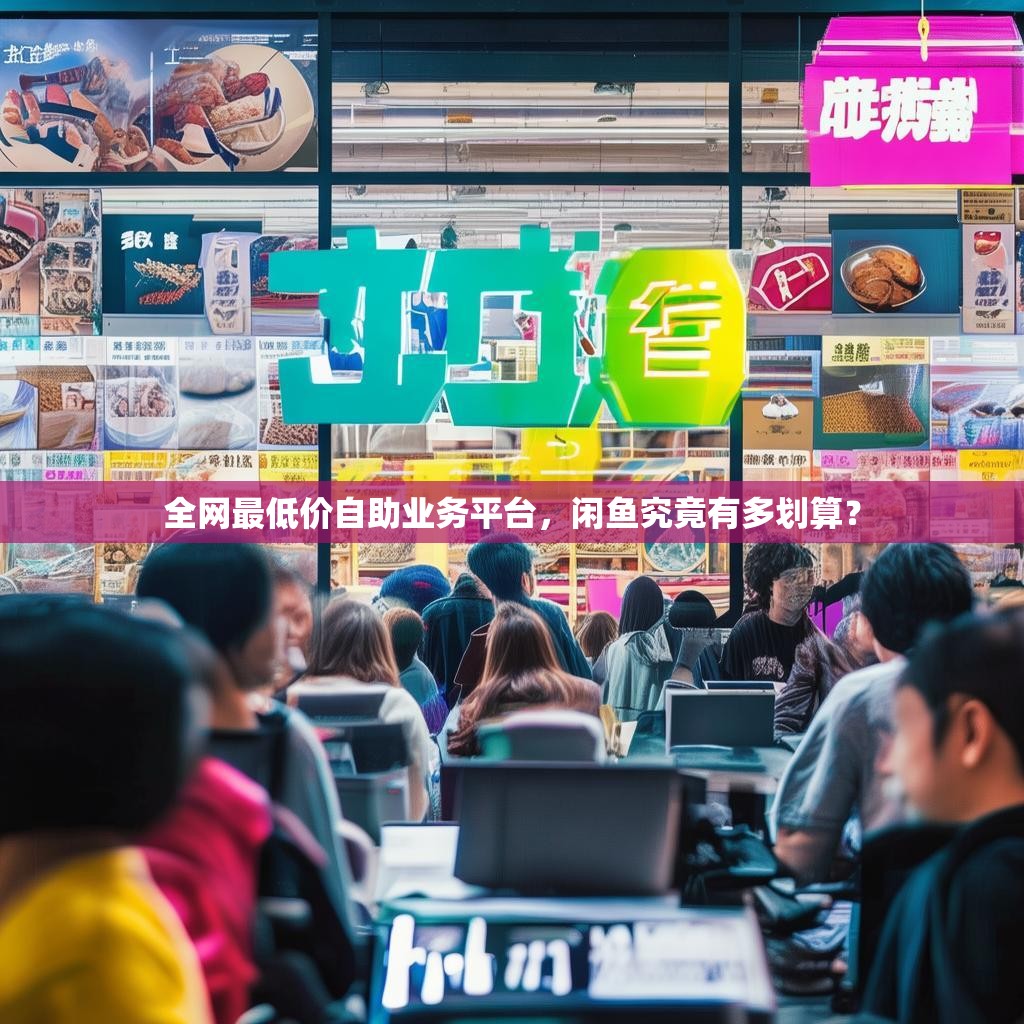 全网最低价自助业务平台，闲鱼究竟有多划算？