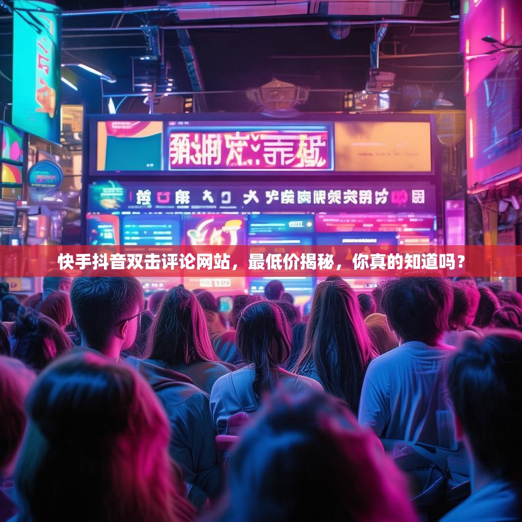 快手抖音双击评论网站,最低价揭秘,你真的知道吗?