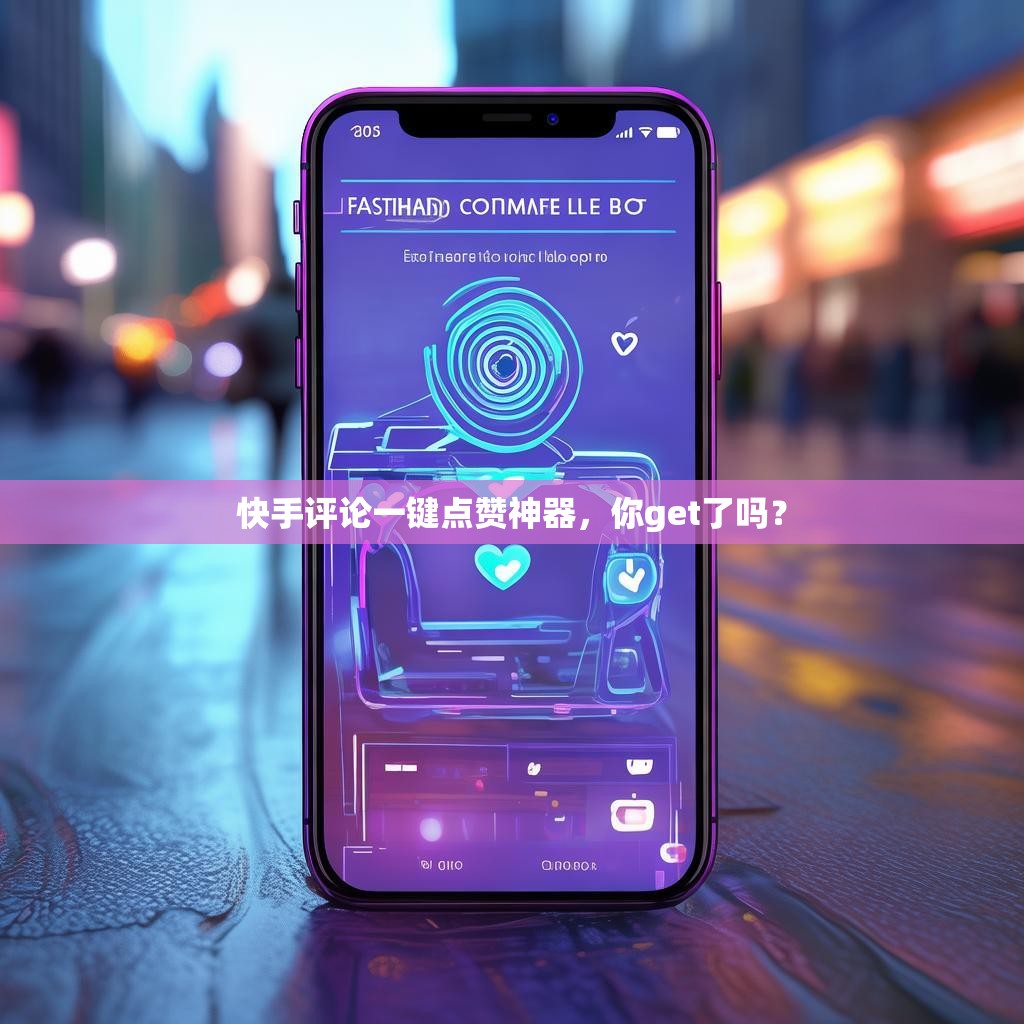 快手评论一键点赞神器，你get了吗？