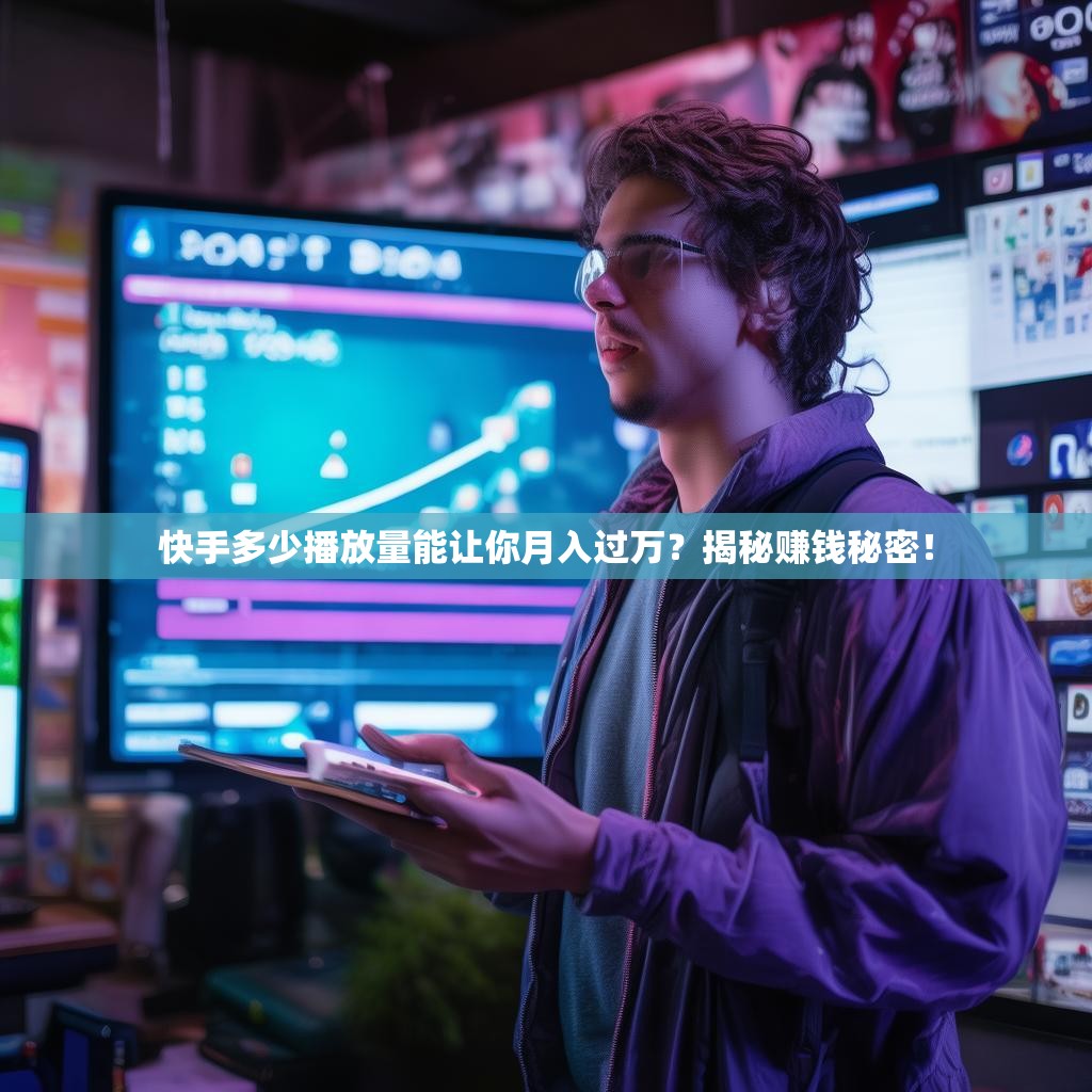 快手多少播放量能让你月入过万？揭秘赚钱秘密！