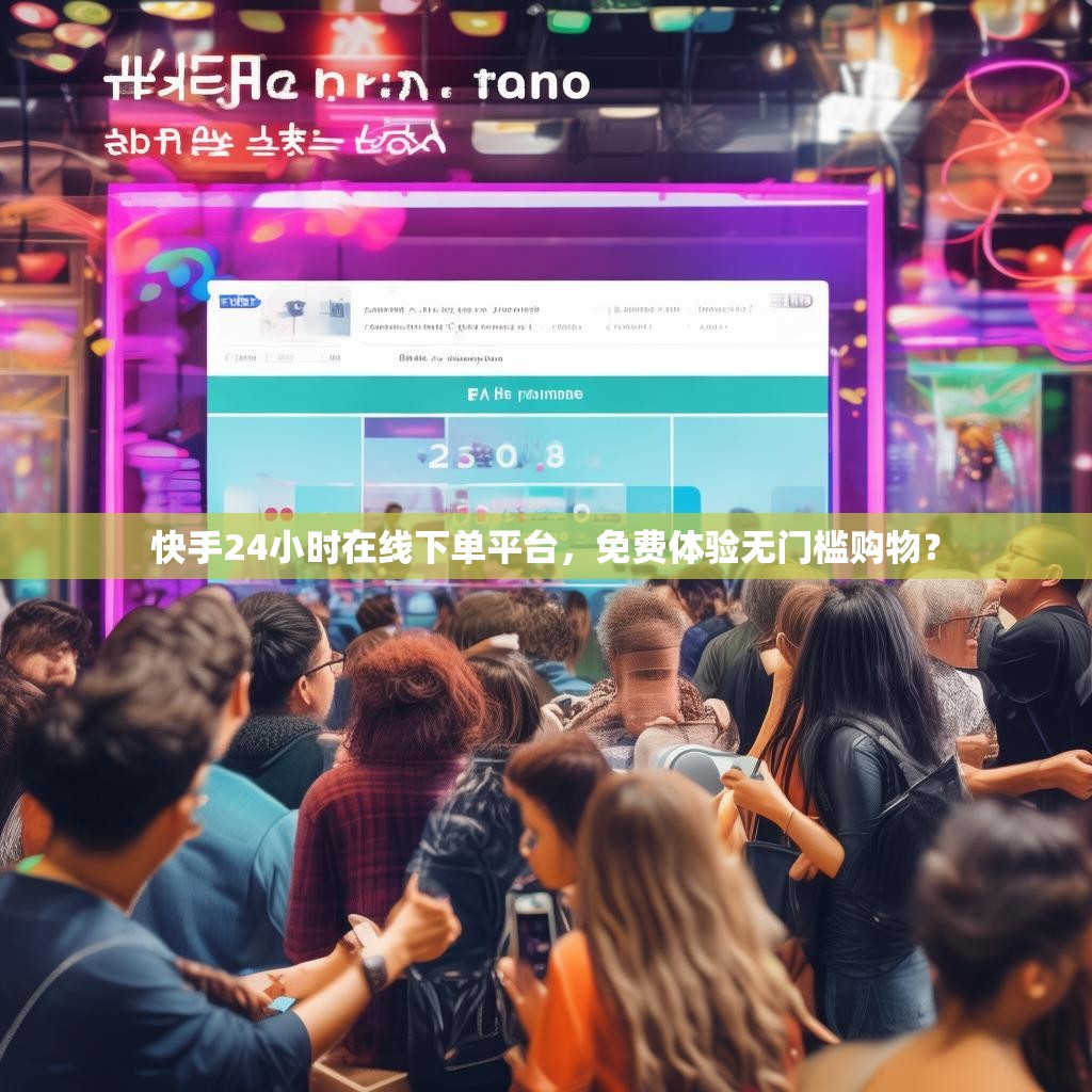 快手24小时在线下单平台，免费体验无门槛购物？