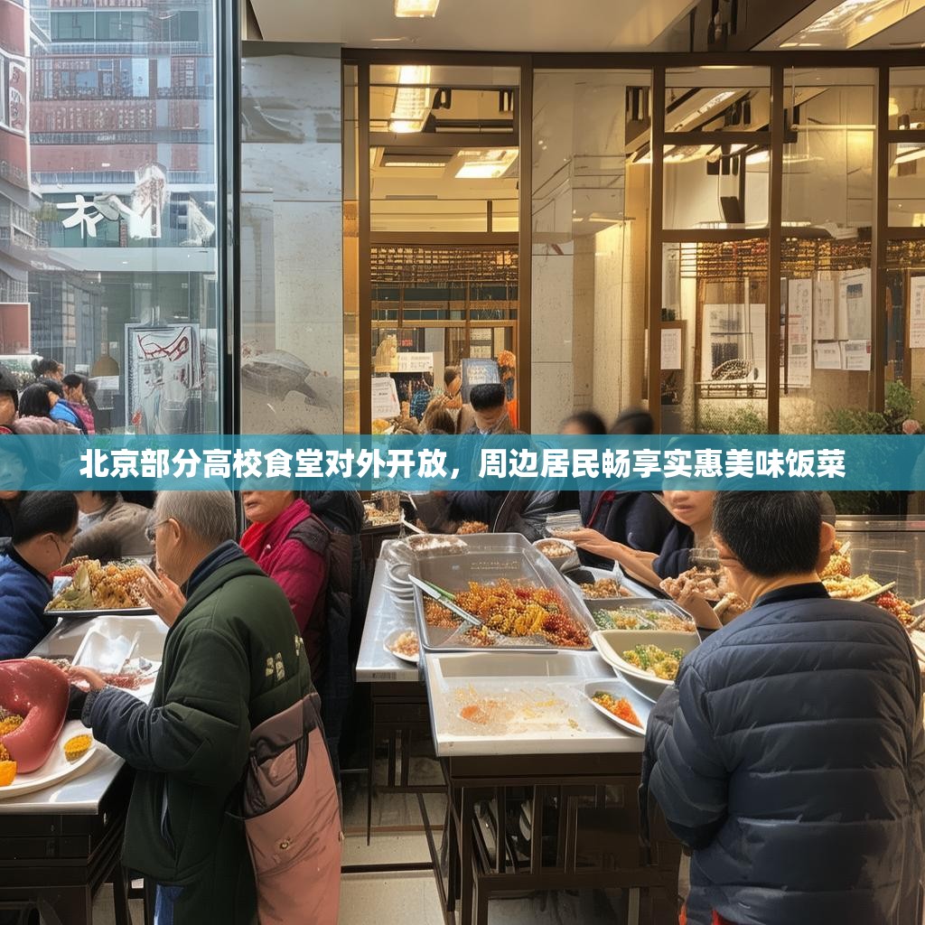 北京部分高校食堂对外开放，周边居民畅享实惠美味饭菜