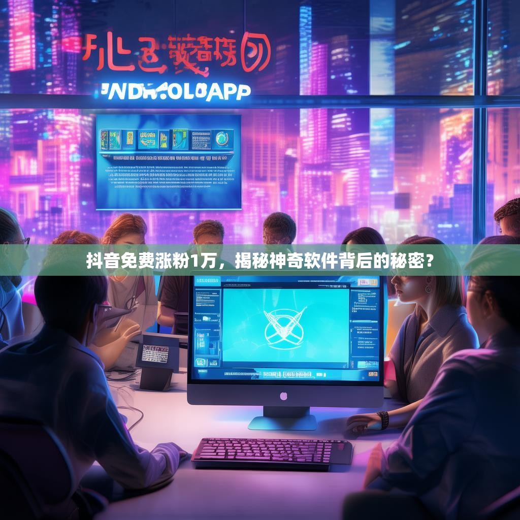 抖音免费涨粉1万,揭秘神奇软件背后的秘密?