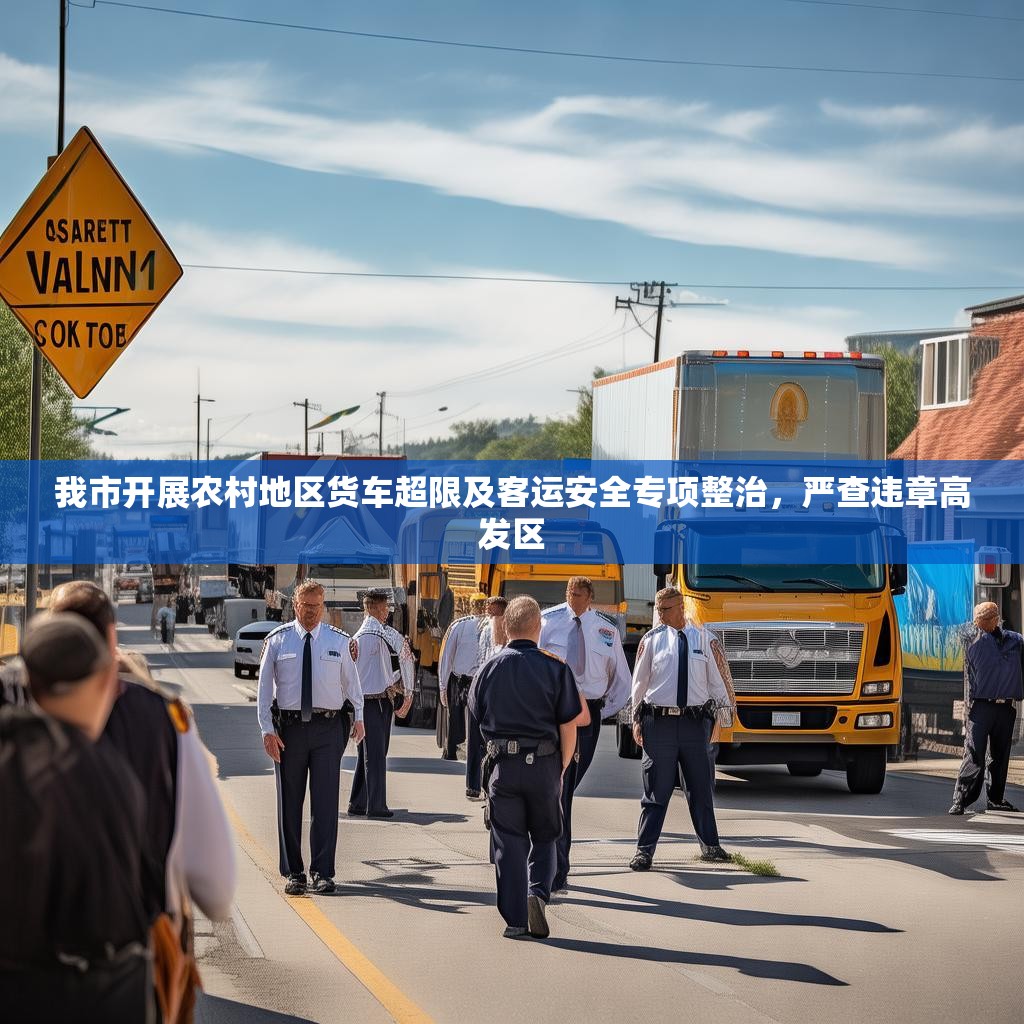 我市开展农村地区货车超限及客运安全专项整治，严查违章高发区