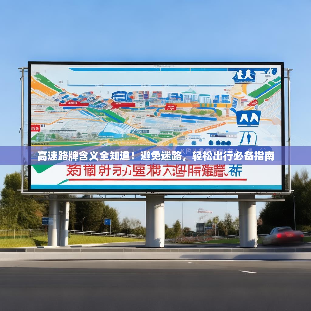 高速路牌含义全知道！避免迷路，轻松出行必备指南