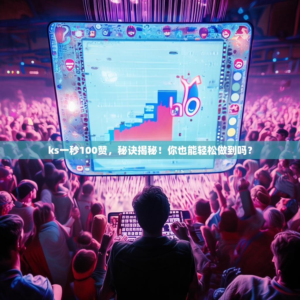 ks一秒100赞，秘诀揭秘！你也能轻松做到吗？