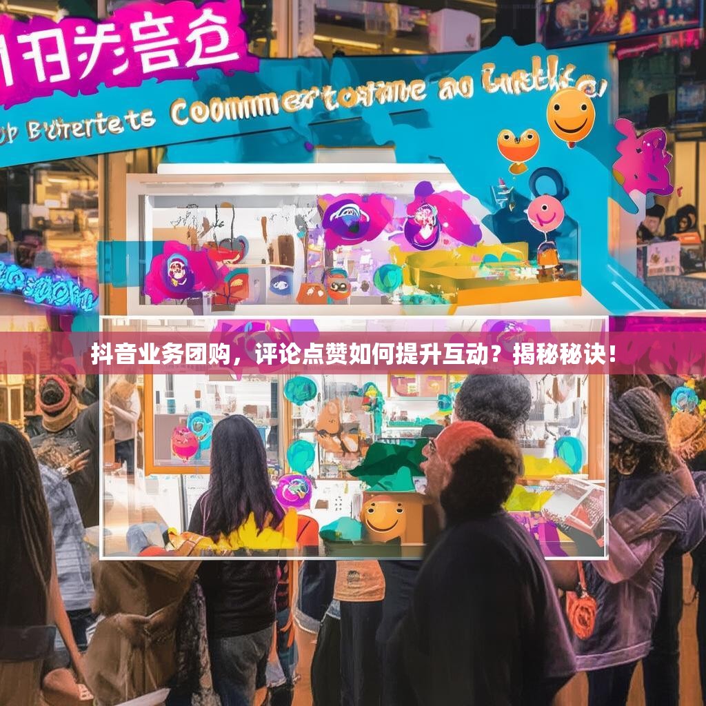 抖音业务团购，评论点赞如何提升互动？揭秘秘诀！