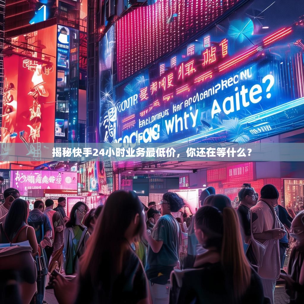 揭秘快手24小时业务最低价，你还在等什么？