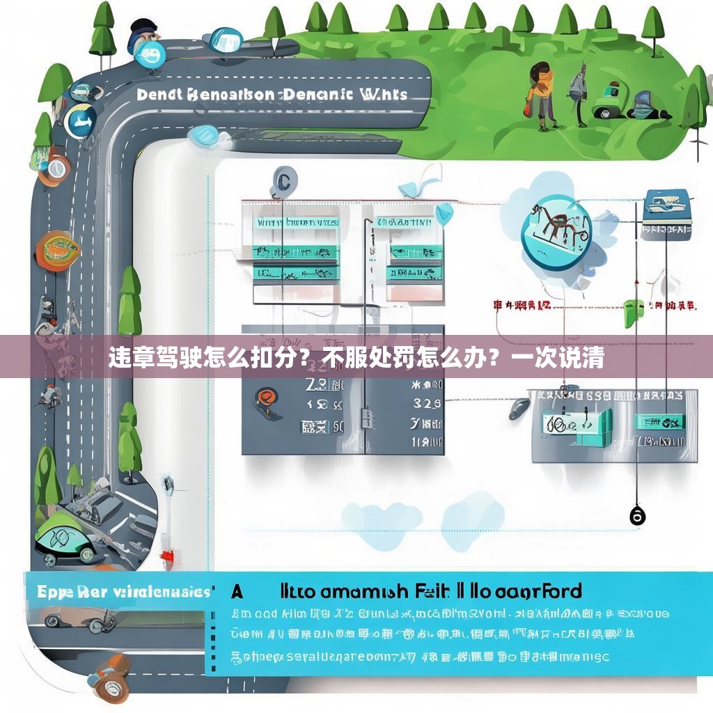 违章驾驶怎么扣分？不服处罚怎么办？一次说清