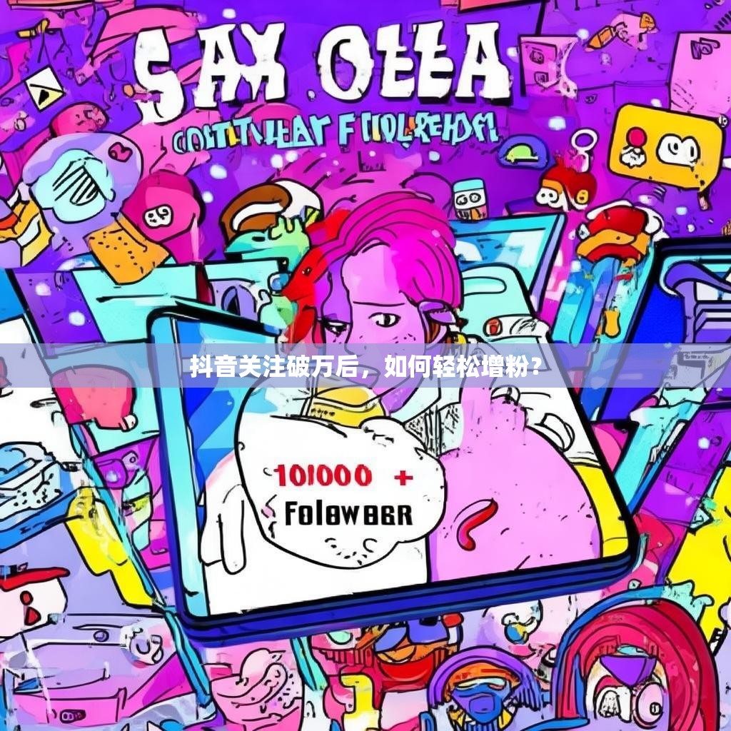抖音关注破万后，如何轻松增粉？