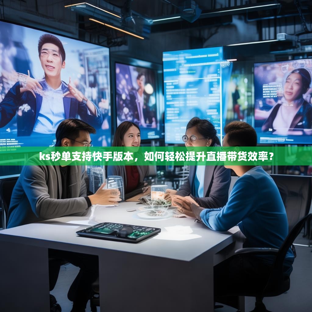 ks秒单支持快手版本,如何轻松提升直播带货效率?