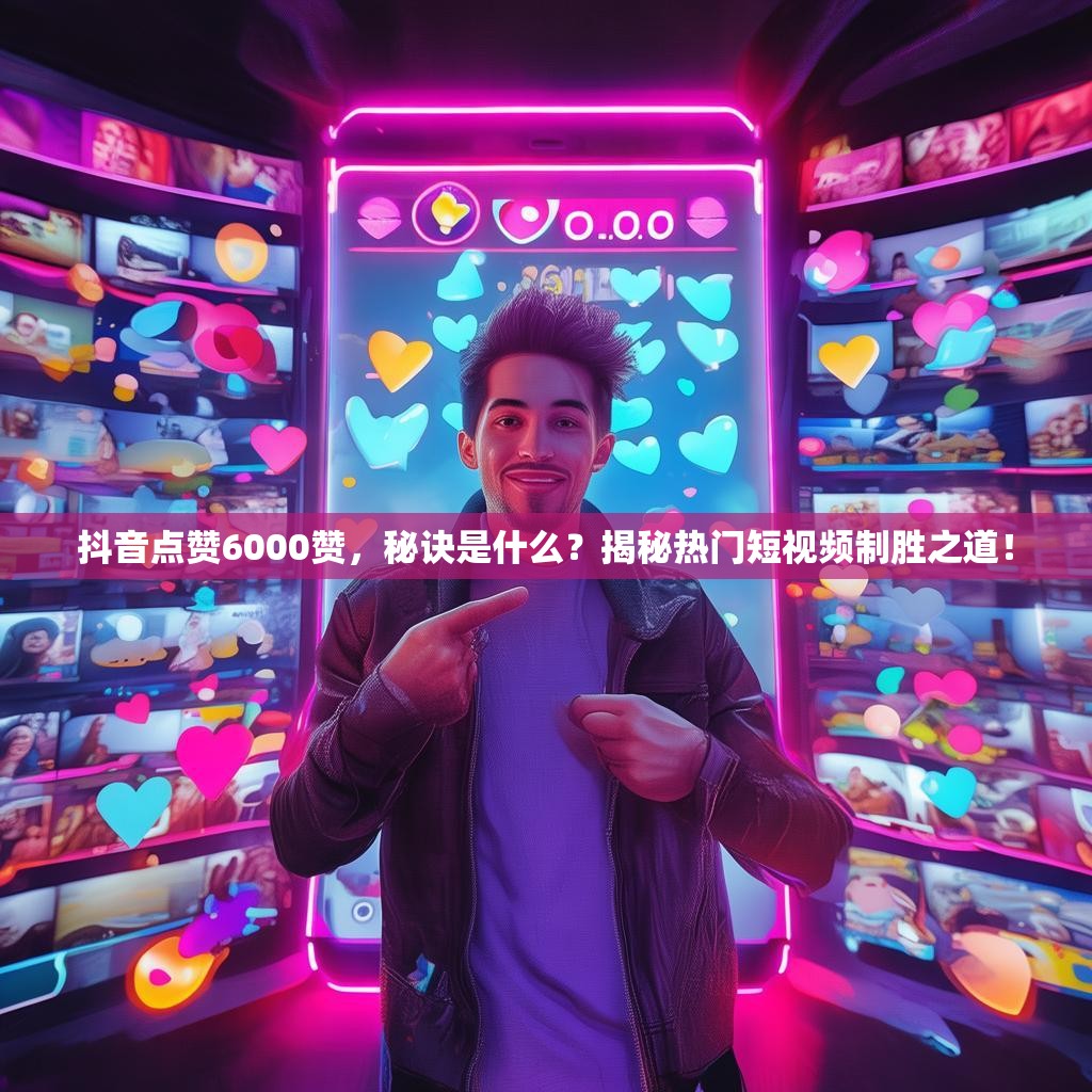 抖音点赞6000赞，秘诀是什么？揭秘热门短视频制胜之道！