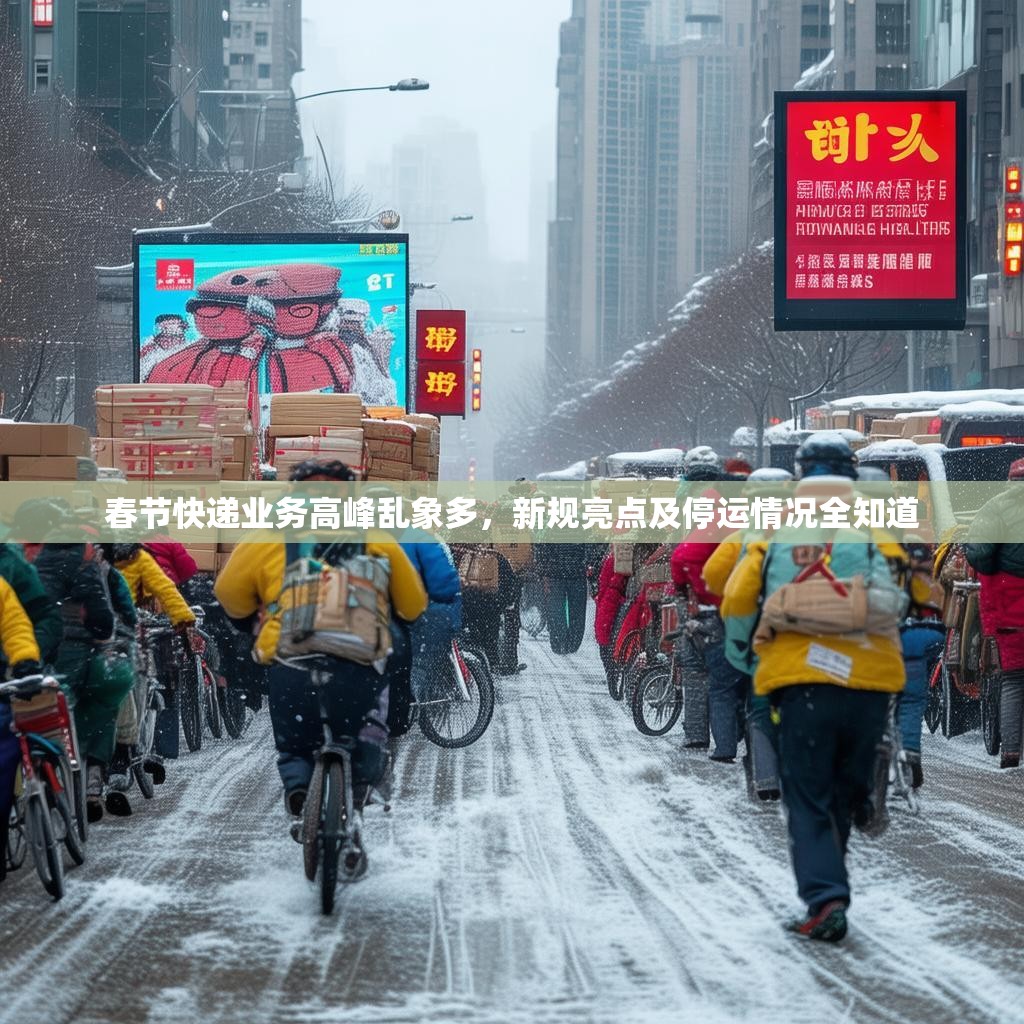详细阅读:春节快递业务高峰乱象多,新规亮点及停运情况全知道 春节快递业务高峰乱象多,新规亮点及停运情况全知道
