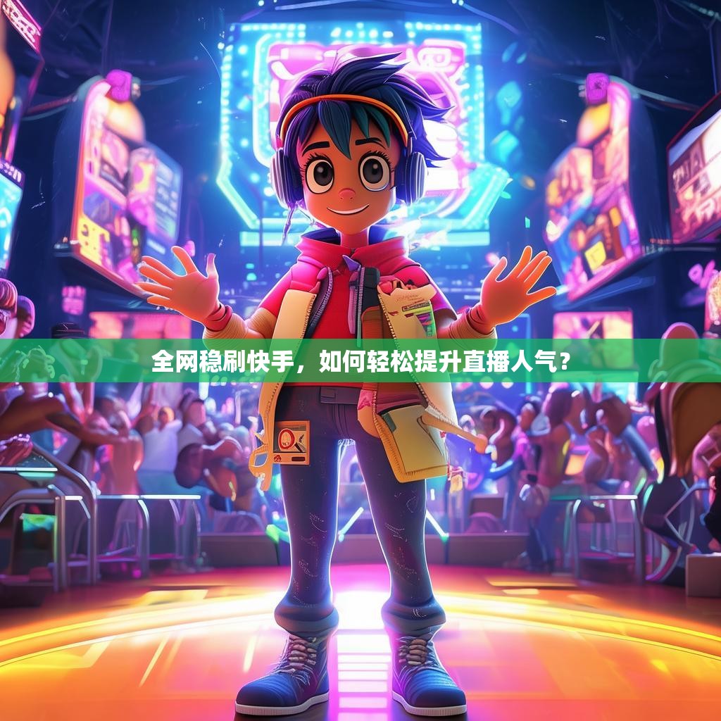 全网稳刷快手，如何轻松提升直播人气？