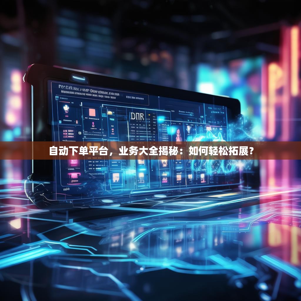 详细阅读:自动下单平台,业务大全揭秘:如何轻松拓展? 自动下单平台,业务大全揭秘:如何轻松拓展?