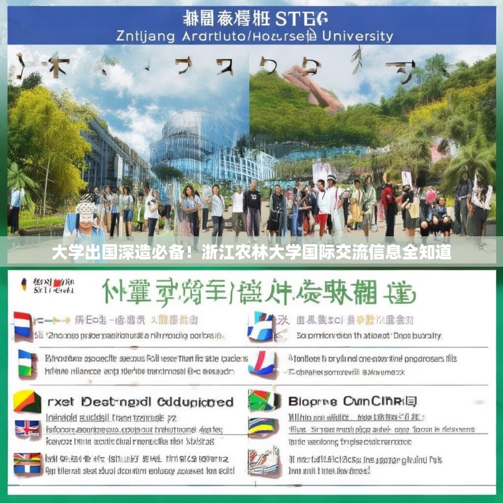 大学出国深造必备！浙江农林大学国际交流信息全知道