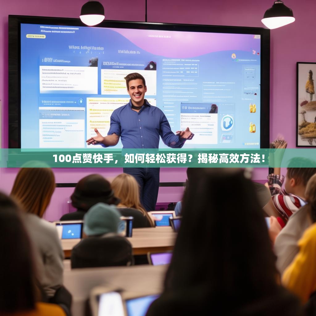 100点赞快手,如何轻松获得?揭秘高效方法!